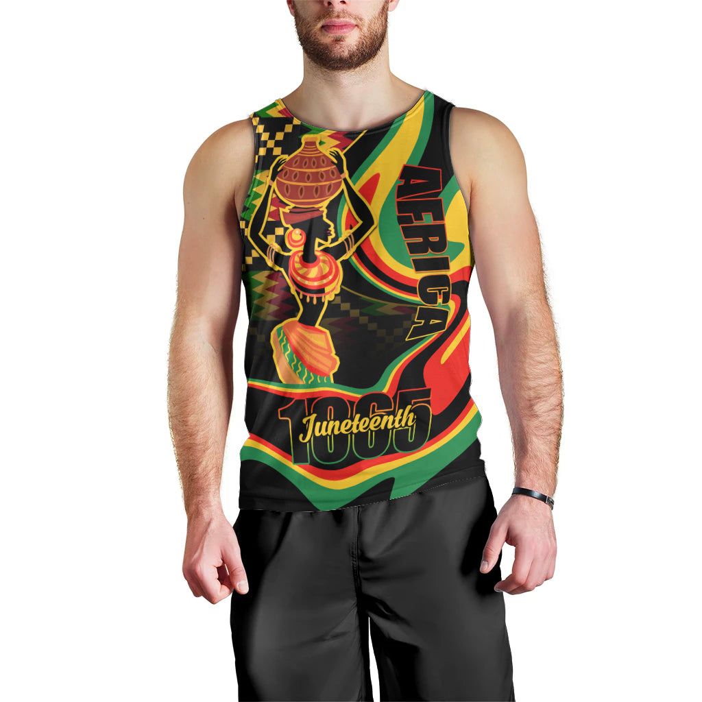 Juneteenth 2024 Men Tank Top 1865 Freedom Day Anniversary - Wonder Print Shop