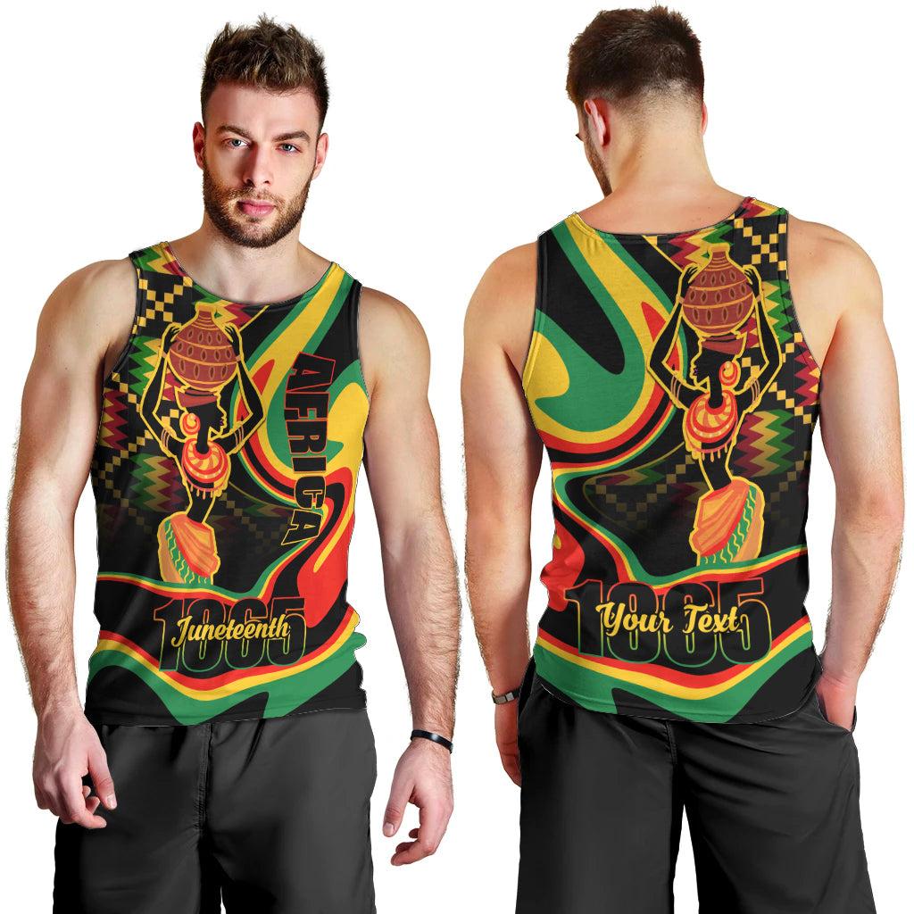 Juneteenth 2024 Men Tank Top 1865 Freedom Day Anniversary - Wonder Print Shop