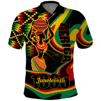 Juneteenth 2024 Polo Shirt 1865 Freedom Day Anniversary - Wonder Print Shop