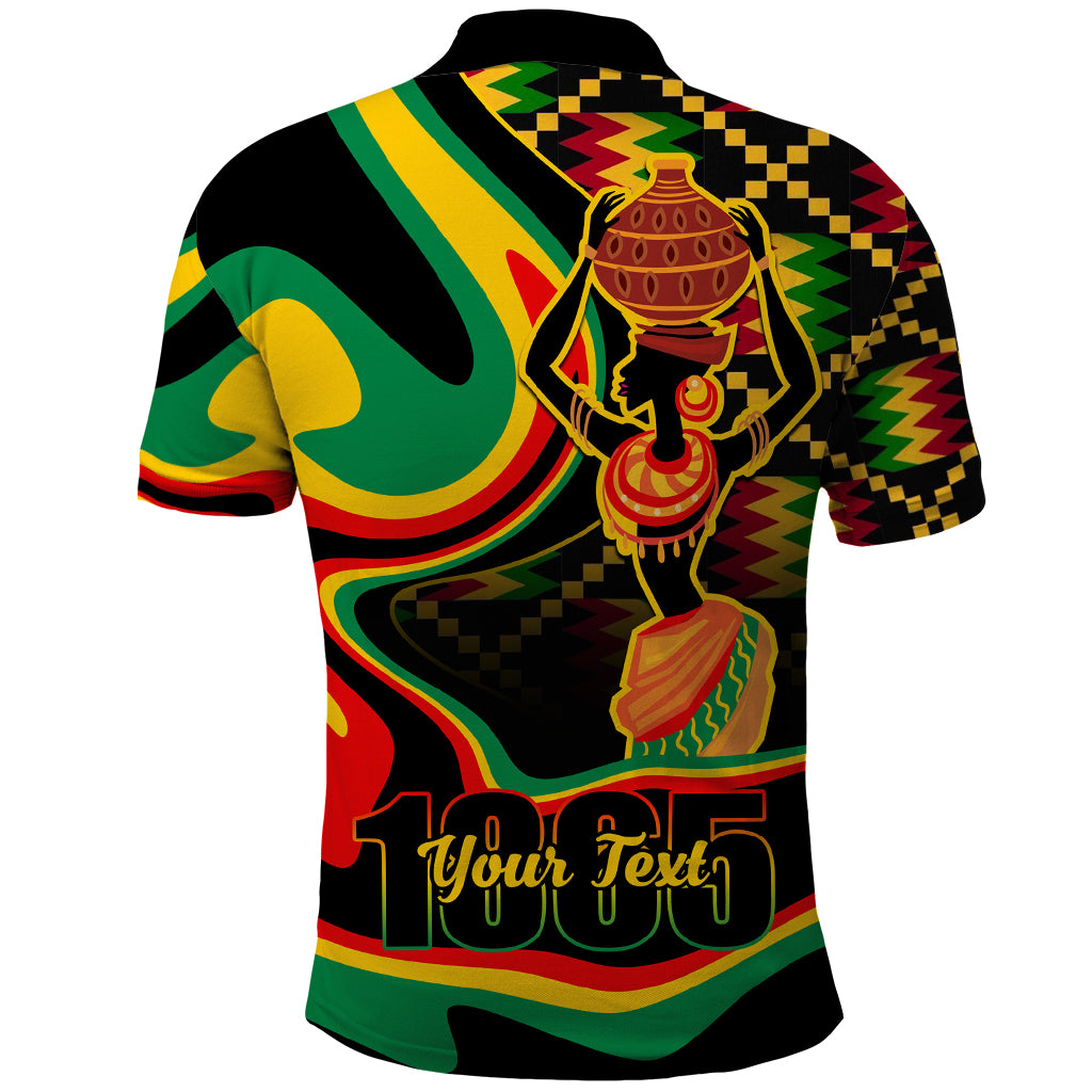 Juneteenth 2024 Polo Shirt 1865 Freedom Day Anniversary - Wonder Print Shop