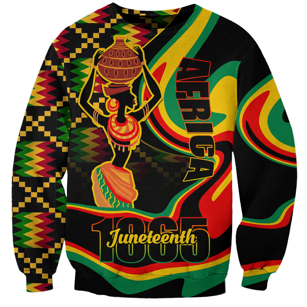 Juneteenth 2024 Sweatshirt 1865 Freedom Day Anniversary - Wonder Print Shop