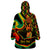 Juneteenth 2024 Wearable Blanket Hoodie 1865 Freedom Day Anniversary - Wonder Print Shop