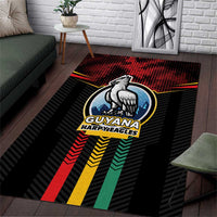 Cricket Guyana Harpy Eagles Area Rug Let's Go Guyana