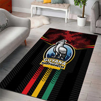 Cricket Guyana Harpy Eagles Area Rug Let's Go Guyana