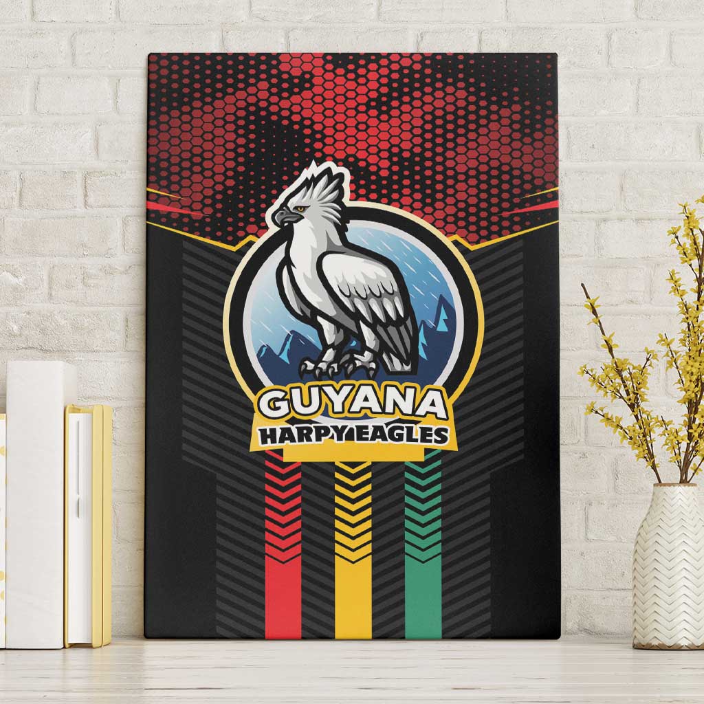 Cricket Guyana Harpy Eagles Canvas Wall Art Let's Go Guyana