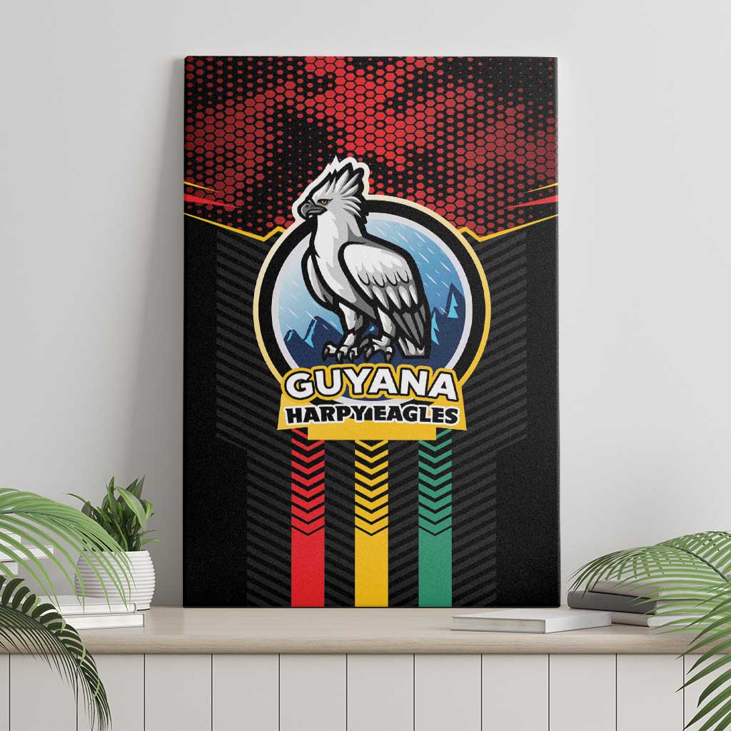 Cricket Guyana Harpy Eagles Canvas Wall Art Let's Go Guyana