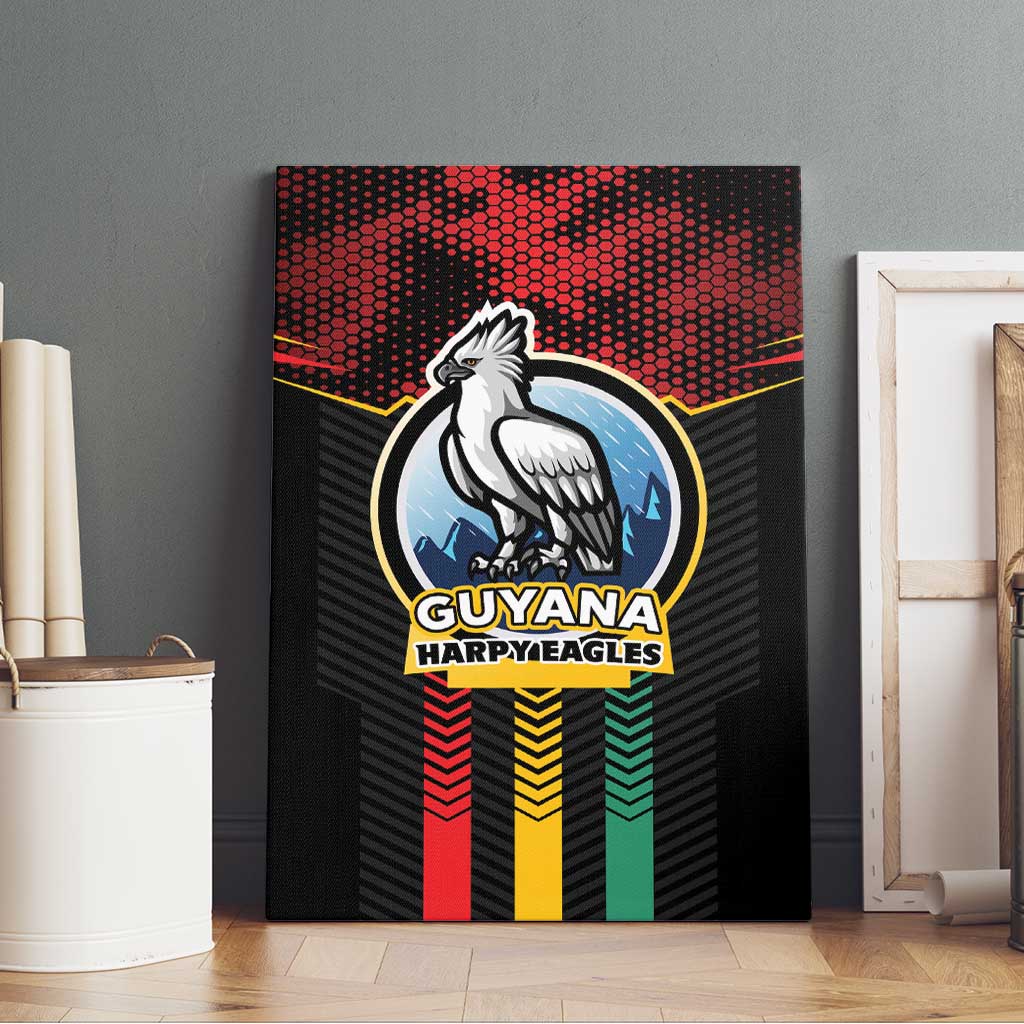 Cricket Guyana Harpy Eagles Canvas Wall Art Let's Go Guyana