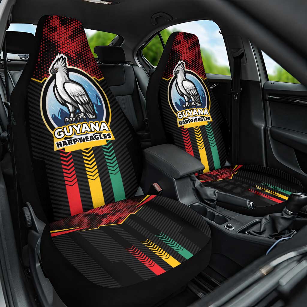 Cricket Guyana Harpy Eagles Car Seat Cover Let's Go Guyana