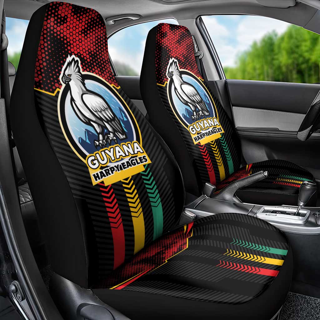 Cricket Guyana Harpy Eagles Car Seat Cover Let's Go Guyana