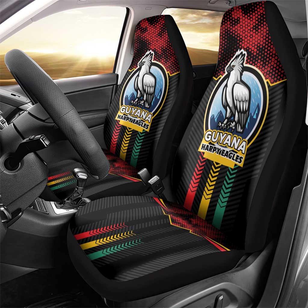 Cricket Guyana Harpy Eagles Car Seat Cover Let's Go Guyana