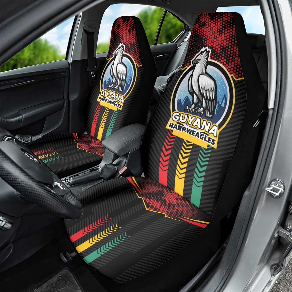 Cricket Guyana Harpy Eagles Car Seat Cover Let's Go Guyana