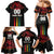 Custom Cricket Guyana Harpy Eagles Family Matching Mermaid Dress and Hawaiian Shirt Let's Go Guyana