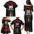 Custom Cricket Guyana Harpy Eagles Family Matching Puletasi and Hawaiian Shirt Let's Go Guyana