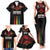 Custom Cricket Guyana Harpy Eagles Family Matching Tank Maxi Dress and Hawaiian Shirt Let's Go Guyana