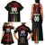 Custom Cricket Guyana Harpy Eagles Family Matching Tank Maxi Dress and Hawaiian Shirt Let's Go Guyana