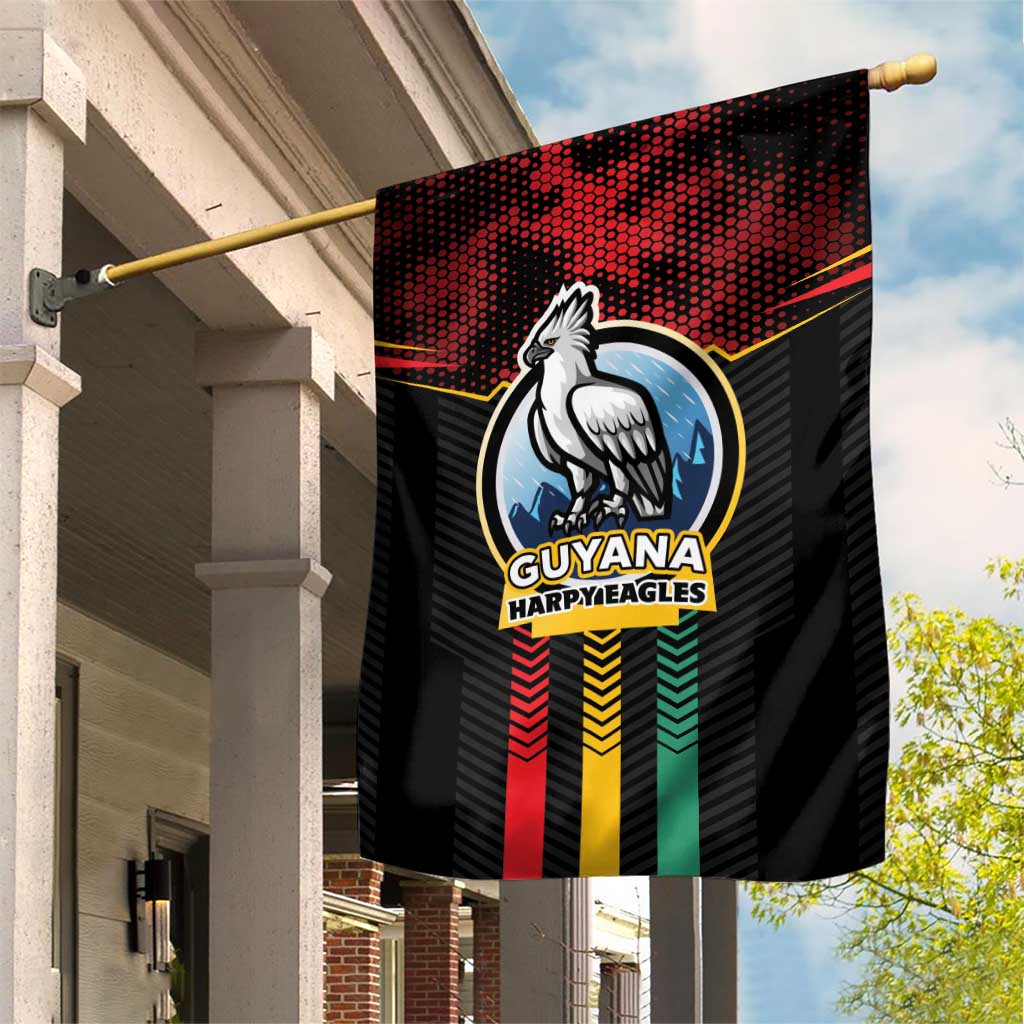 Cricket Guyana Harpy Eagles Garden Flag Let's Go Guyana