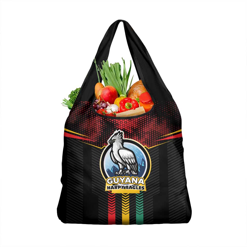 Cricket Guyana Harpy Eagles Grocery Bag Let's Go Guyana