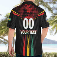 Custom Cricket Guyana Harpy Eagles Hawaiian Shirt Let's Go Guyana