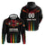 Custom Cricket Guyana Harpy Eagles Hoodie Let's Go Guyana