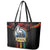 Cricket Guyana Harpy Eagles Leather Tote Bag Let's Go Guyana