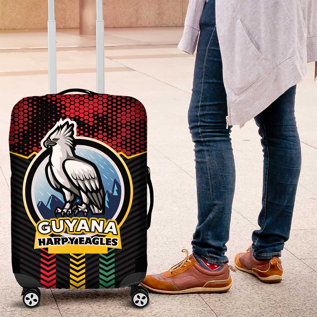 Cricket Guyana Harpy Eagles Luggage Cover Let's Go Guyana