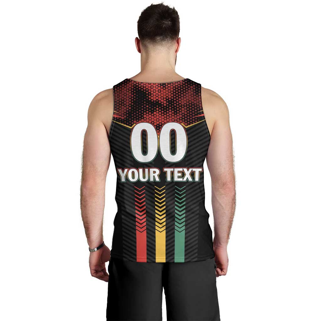 Custom Cricket Guyana Harpy Eagles Men Tank Top Let's Go Guyana