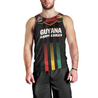 Custom Cricket Guyana Harpy Eagles Men Tank Top Let's Go Guyana