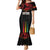 Custom Cricket Guyana Harpy Eagles Mermaid Dress Let's Go Guyana