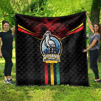 Cricket Guyana Harpy Eagles Quilt Let's Go Guyana