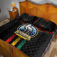 Cricket Guyana Harpy Eagles Quilt Bed Set Let's Go Guyana