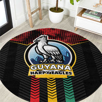 Cricket Guyana Harpy Eagles Round Carpet Let's Go Guyana