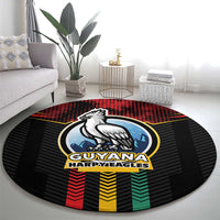 Cricket Guyana Harpy Eagles Round Carpet Let's Go Guyana