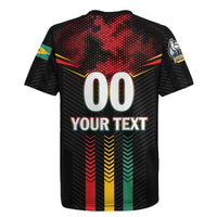 Custom Cricket Guyana Harpy Eagles Rugby Jersey Let's Go Guyana