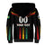 Custom Cricket Guyana Harpy Eagles Sherpa Hoodie Let's Go Guyana