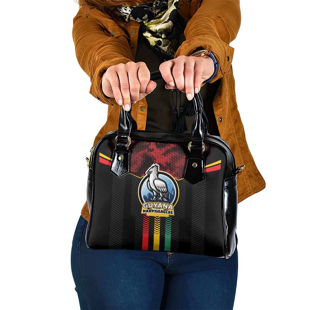 Cricket Guyana Harpy Eagles Shoulder Handbag Let's Go Guyana