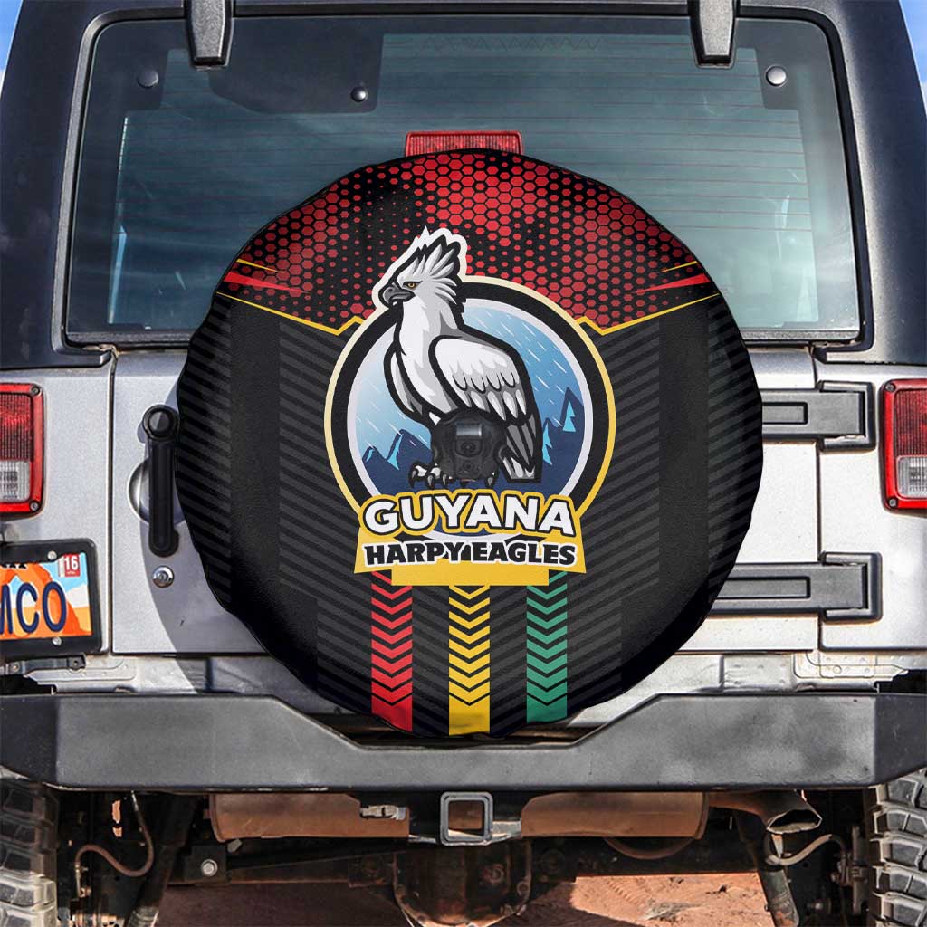Cricket Guyana Harpy Eagles Spare Tire Cover Let's Go Guyana