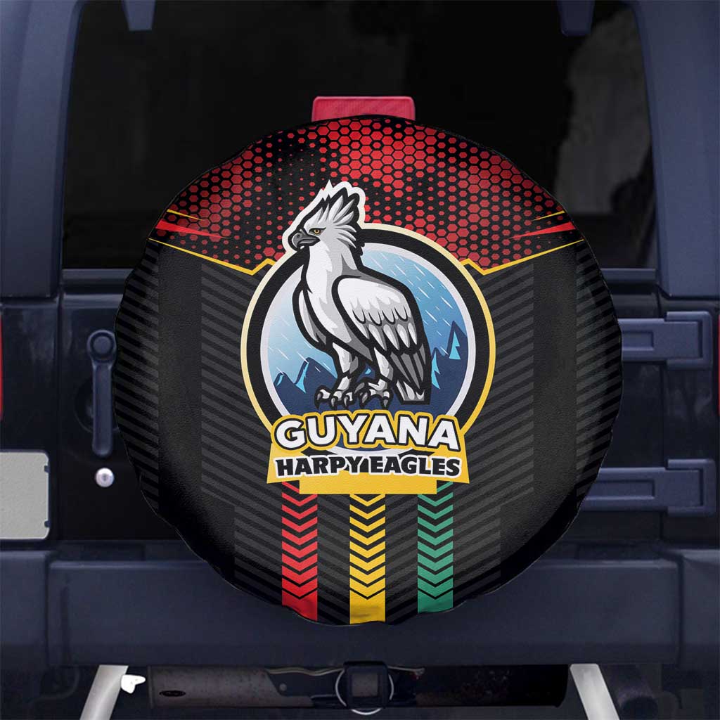 Cricket Guyana Harpy Eagles Spare Tire Cover Let's Go Guyana