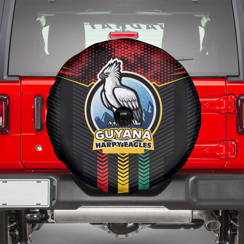 Cricket Guyana Harpy Eagles Spare Tire Cover Let's Go Guyana