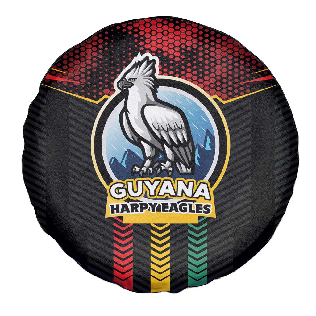 Cricket Guyana Harpy Eagles Spare Tire Cover Let's Go Guyana