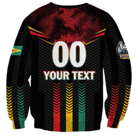 Custom Cricket Guyana Harpy Eagles Sweatshirt Let's Go Guyana