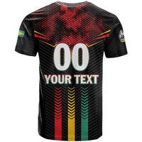 Custom Cricket Guyana Harpy Eagles T Shirt Let's Go Guyana