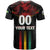 Custom Cricket Guyana Harpy Eagles T Shirt Let's Go Guyana