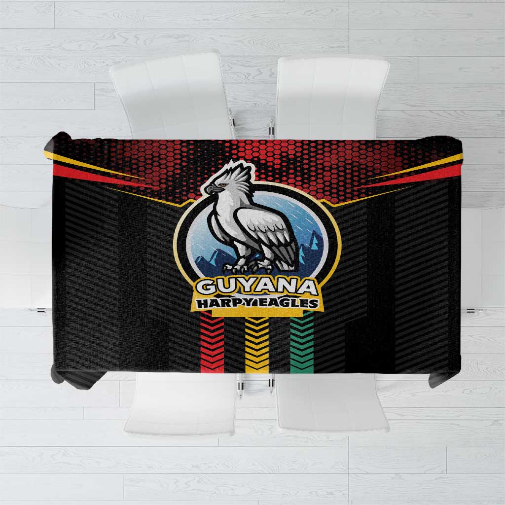 Cricket Guyana Harpy Eagles Tablecloth Let's Go Guyana
