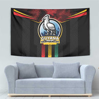 Cricket Guyana Harpy Eagles Tapestry Let's Go Guyana