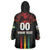 Custom Cricket Guyana Harpy Eagles Wearable Blanket Hoodie Let's Go Guyana