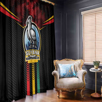 Cricket Guyana Harpy Eagles Window Curtain Let's Go Guyana