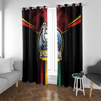 Cricket Guyana Harpy Eagles Window Curtain Let's Go Guyana