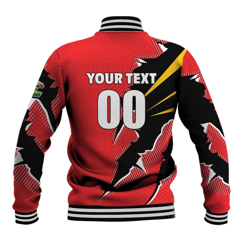 Custom Cricket Guyana Jaguars Baseball Jacket Go Champion