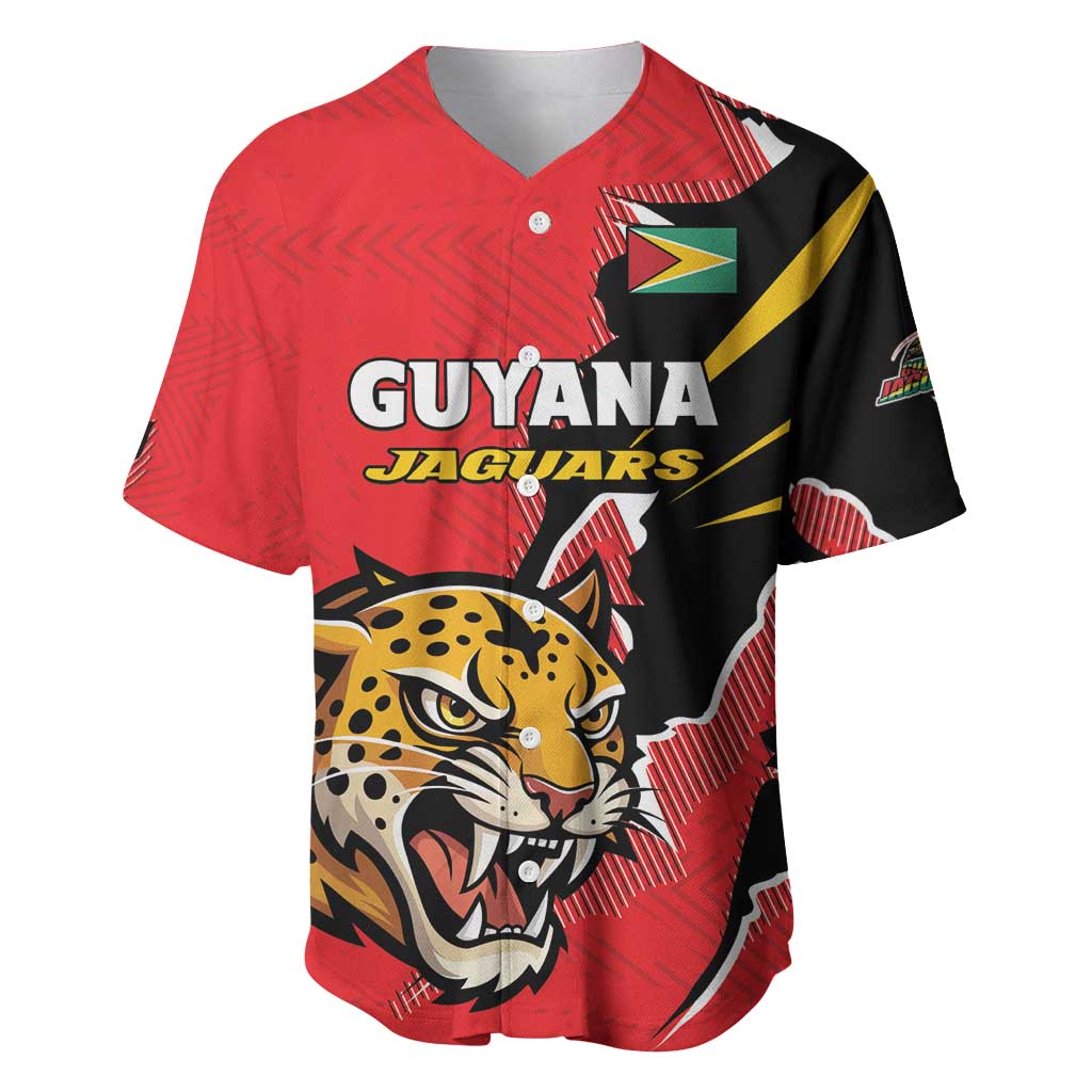 Custom Cricket Guyana Jaguars Baseball Jersey Go Champion