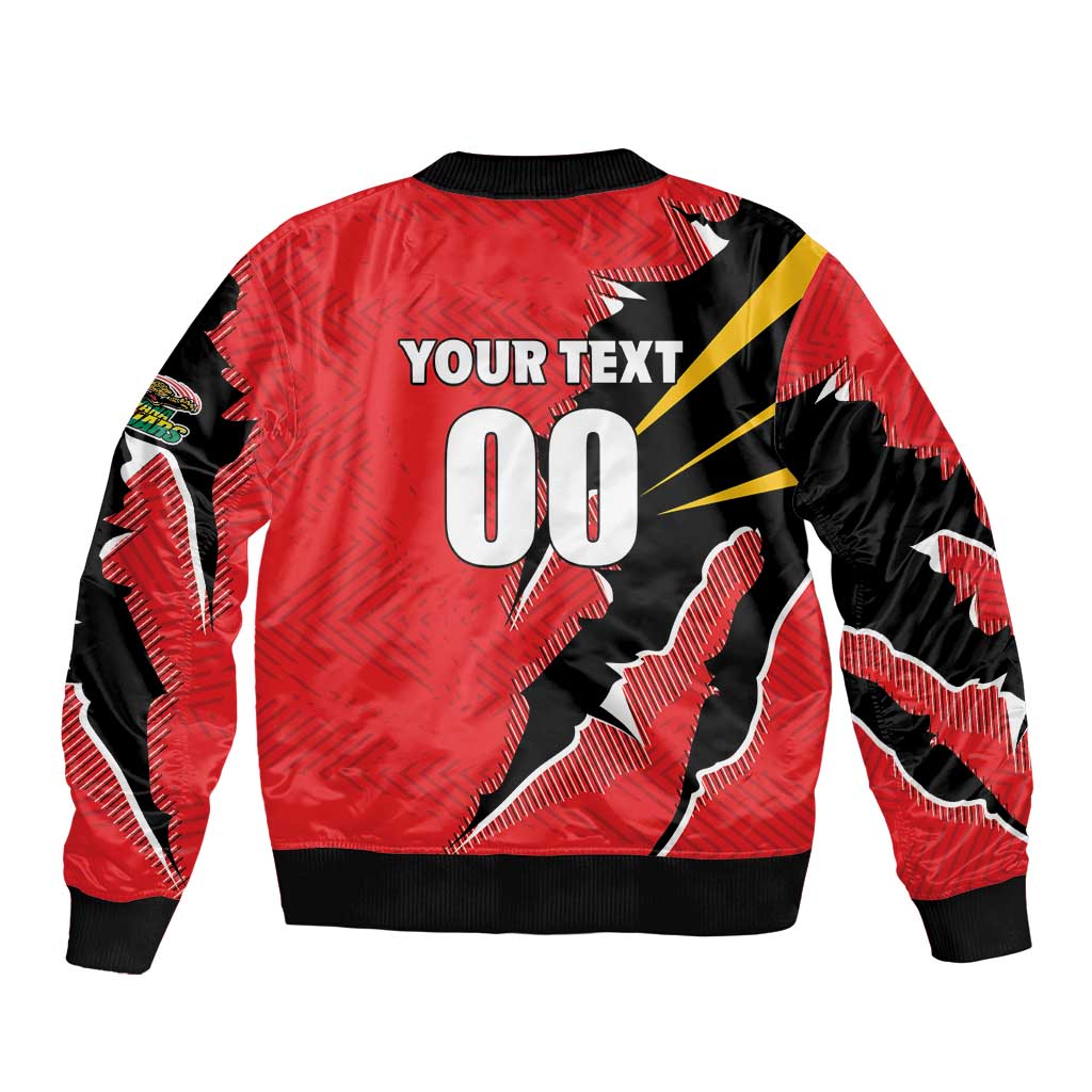 Custom Cricket Guyana Jaguars Bomber Jacket Go Champion